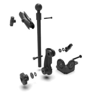 18″ Vehicle Mount with Double Socket Arm